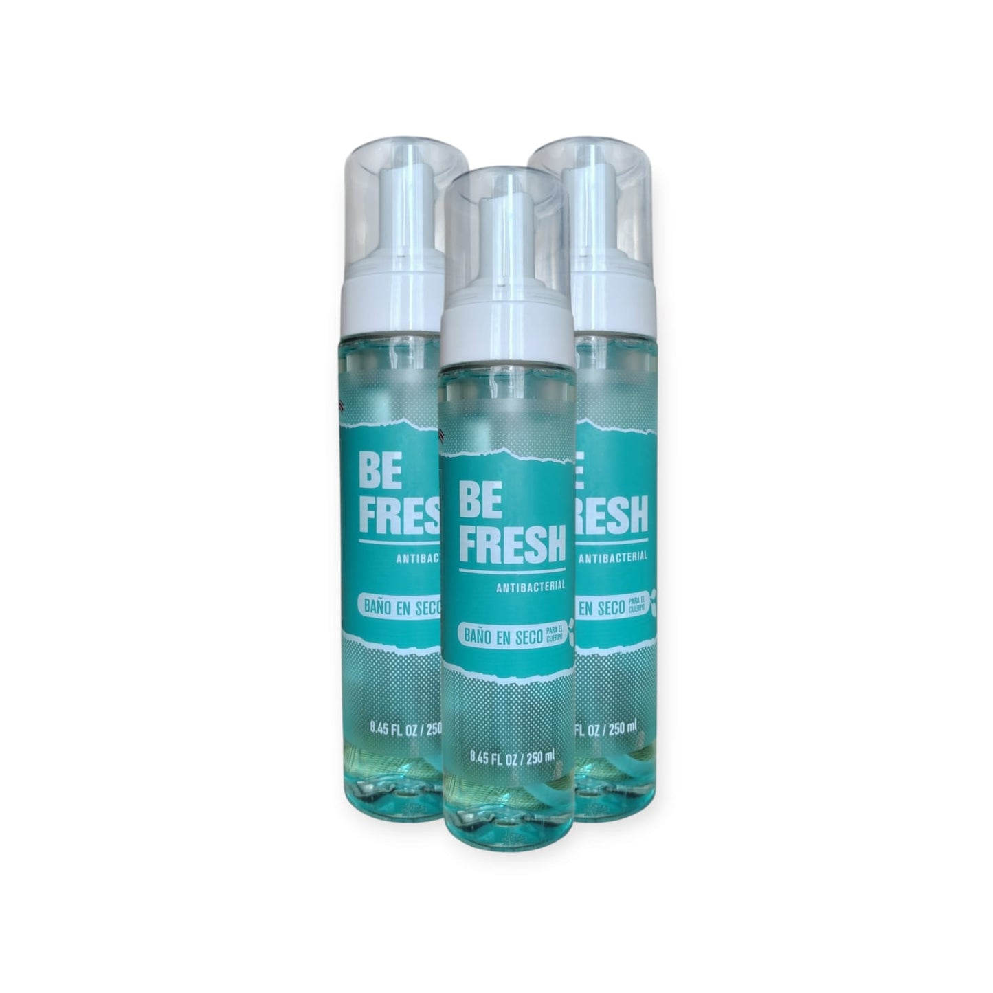 BE FRESH 250 ML - PACK TRIPLE DE HIGIENE ANTIBACTERIAL