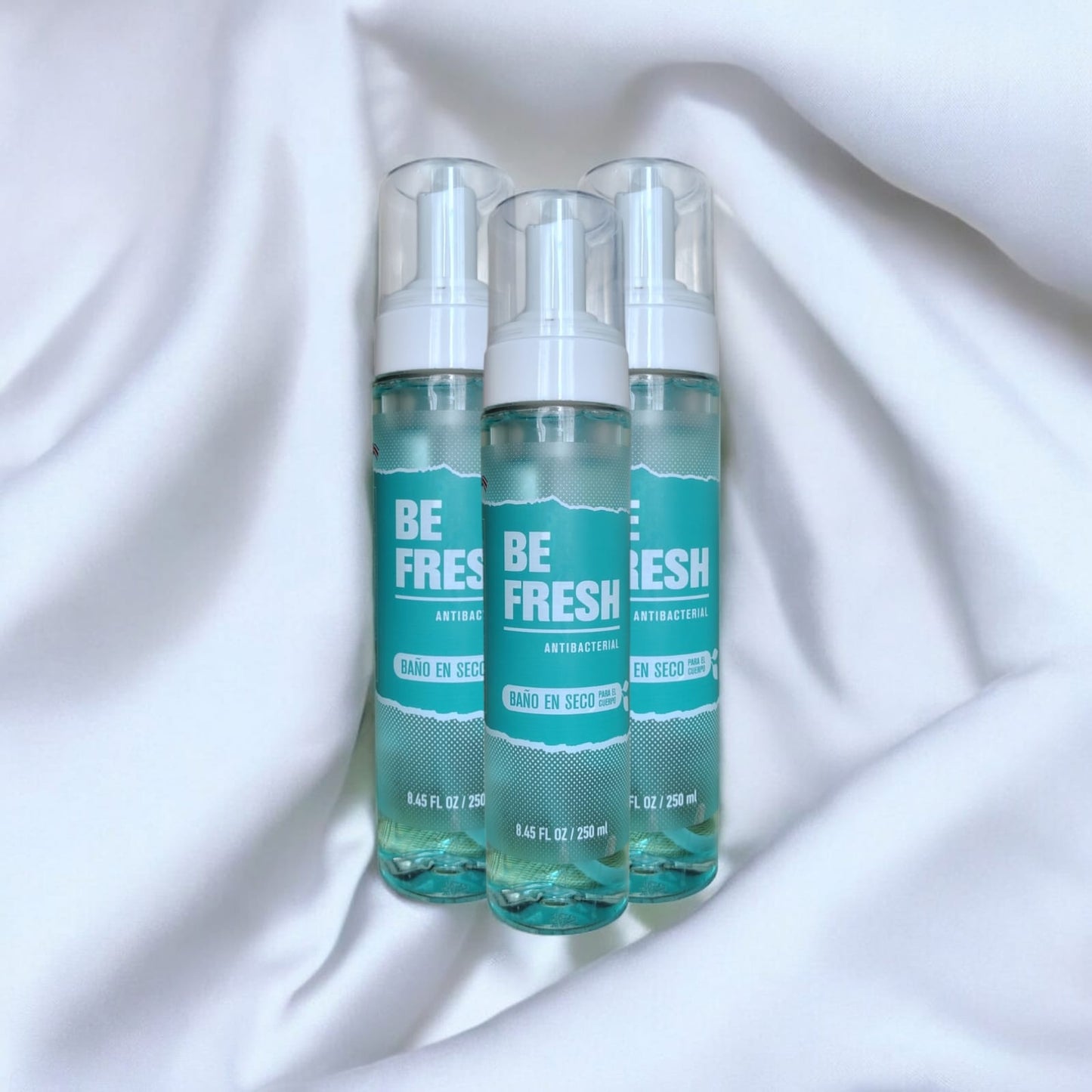 BE FRESH 250 ML - PACK TRIPLE DE HIGIENE ANTIBACTERIAL