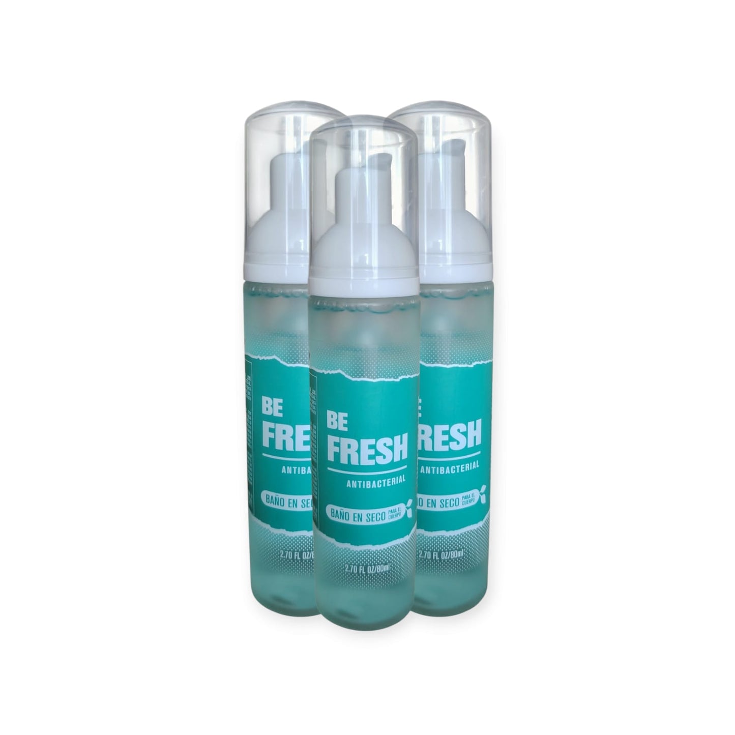 BE FRESH 80 ML - PACK PORTÁTIL DE 3 UNIDADES