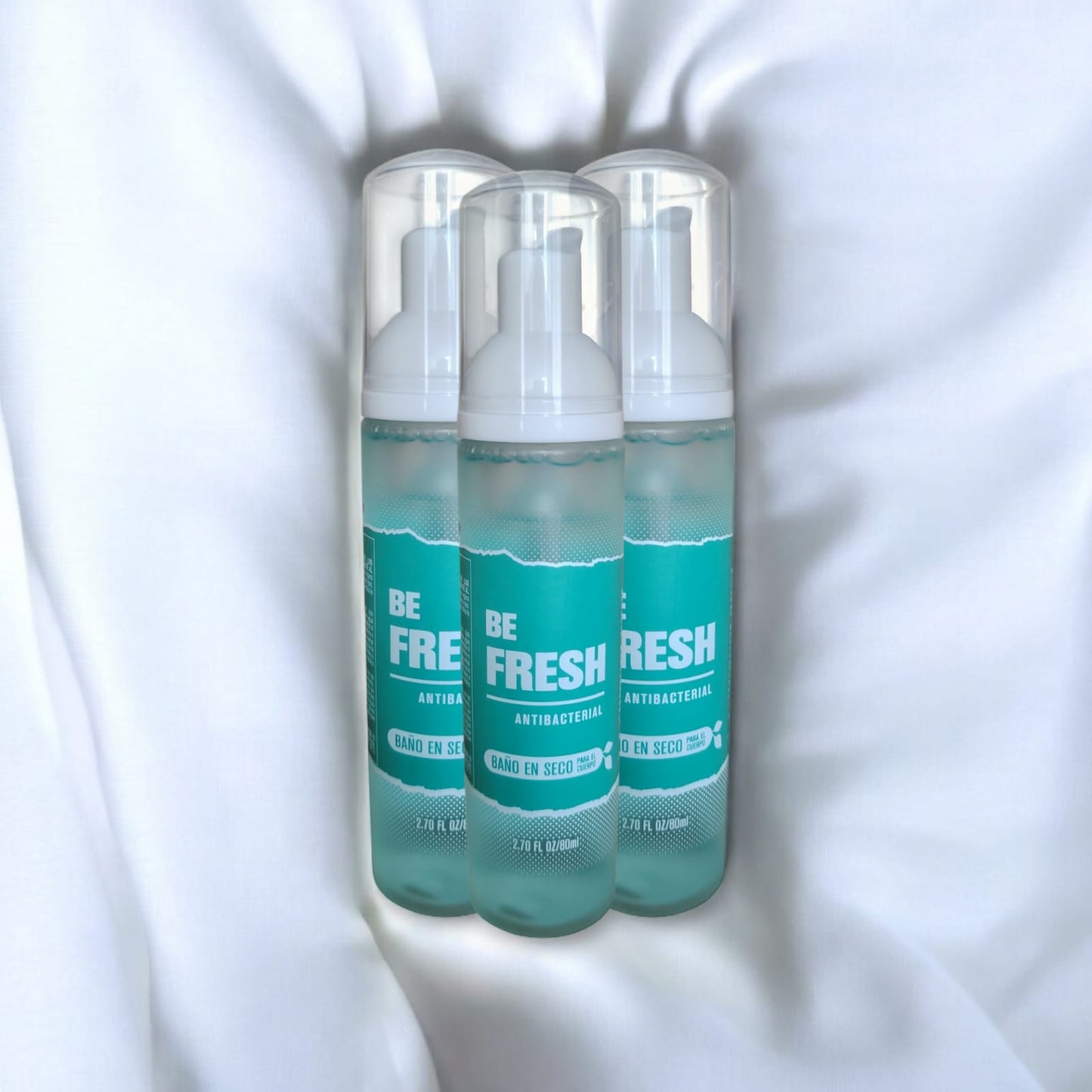 BE FRESH 80 ML - PACK PORTÁTIL DE 3 UNIDADES